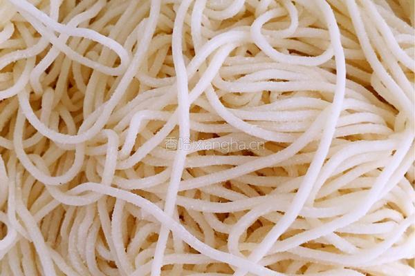 豆角焖面的做法图解3