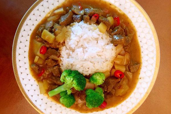 咖喱牛肉饭的做法图解4