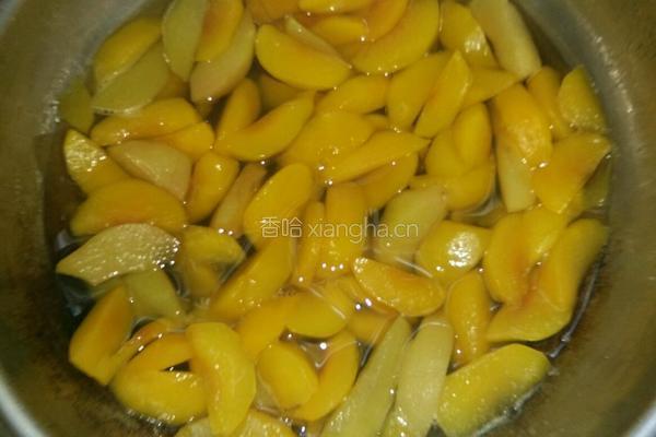 自制黄桃罐头的做法图解6