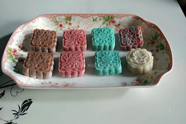 缤纷冰皮月饼的做法图解15
