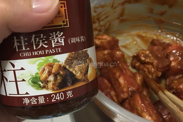 柱侯酱豆豉蒸排骨的做法图解1