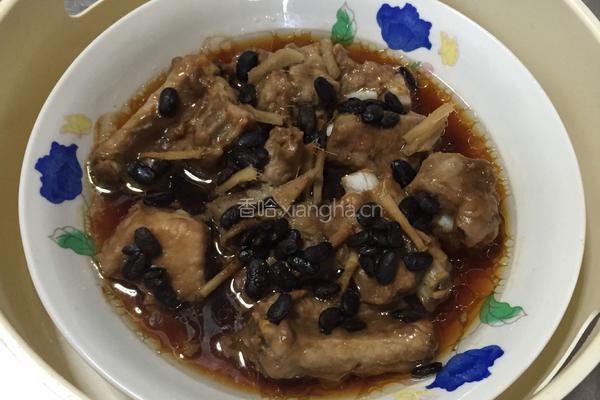 柱侯酱豆豉蒸排骨的做法图解4