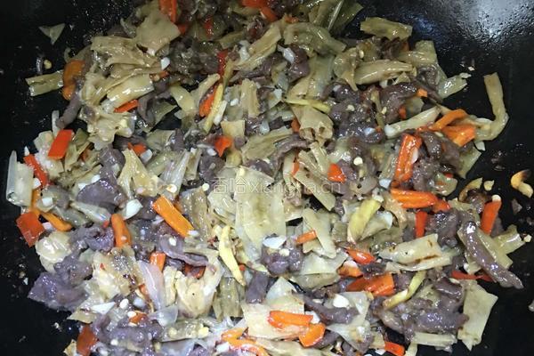 白辣椒炒牛肉的做法图解7