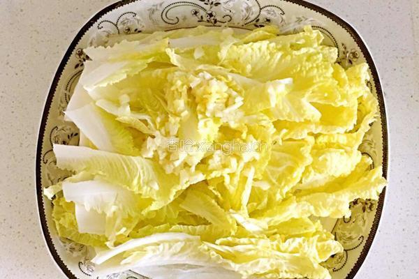金蒜粉丝娃娃菜的做法图解4