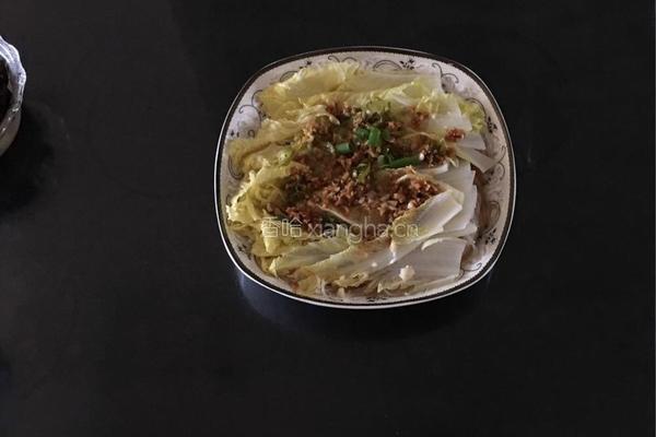 金蒜粉丝娃娃菜的做法图解10