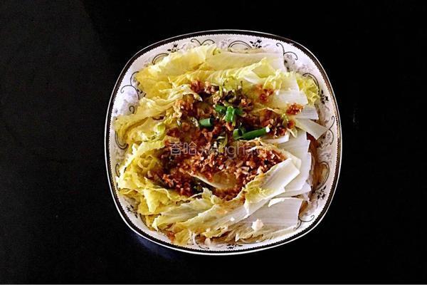 金蒜粉丝娃娃菜的做法图解11