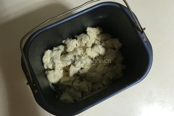豆渣芝麻椒叶包的做法图解2