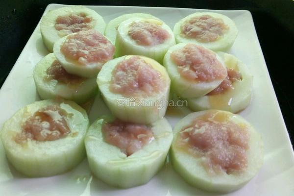 黄瓜酿肉的做法图解7