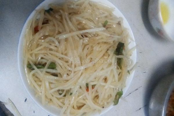 炒土豆丝的做法图解9