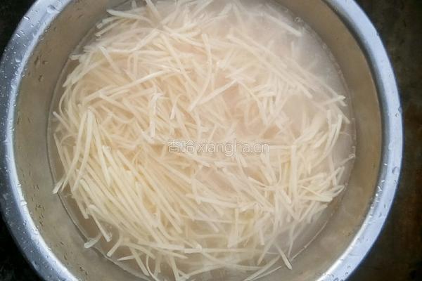 炒土豆丝的做法图解4