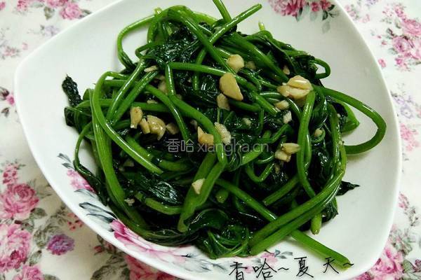 蒜蓉红薯叶的做法图解7