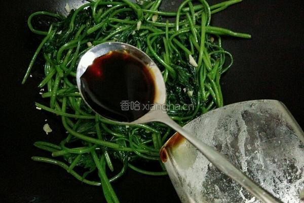 蒜蓉红薯叶的做法图解6