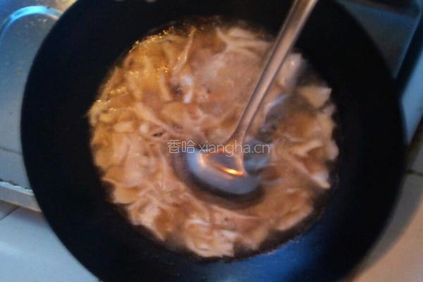 蘑菇肉丸汤的做法图解7