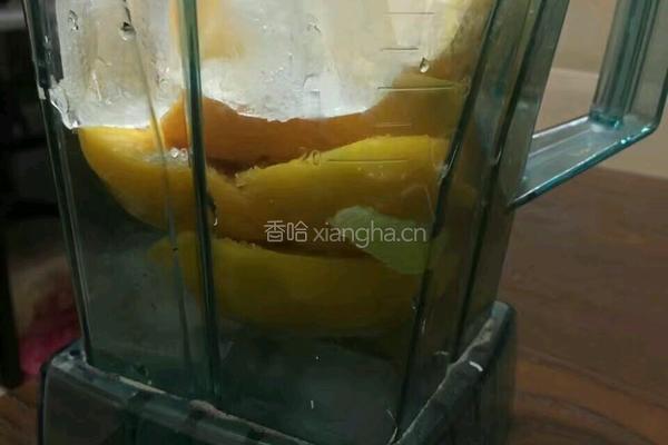 青柠冰芒果泥的做法图解3