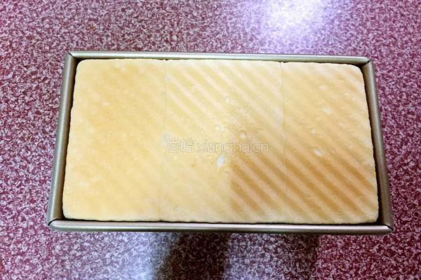 淡奶油土司（一次发酵法）的做法图解12