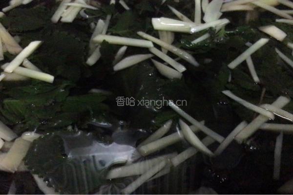 紫苏桃子姜的做法图解3
