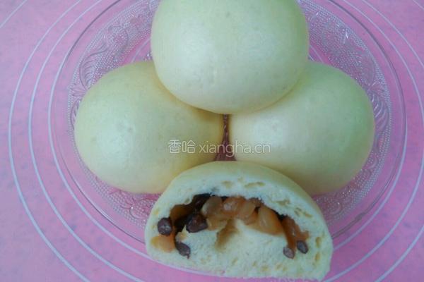 爱心蜜豆奶香包的做法图解11