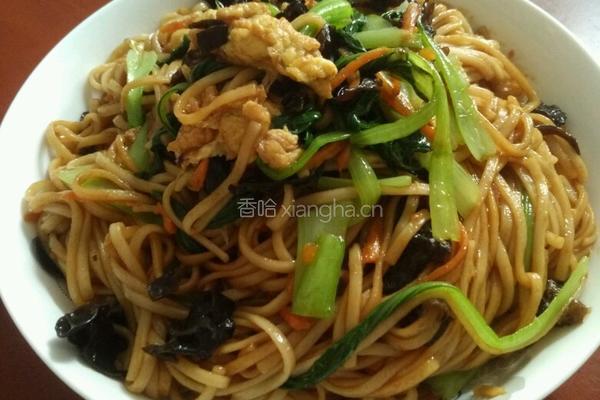 鸡蛋炒挂面的做法图解12