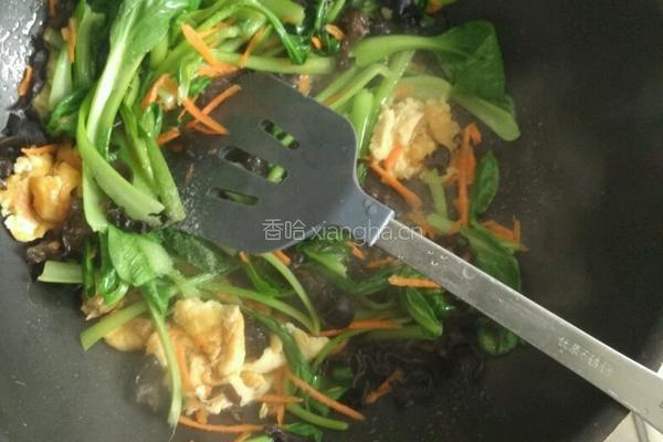 鸡蛋炒挂面的做法图解10