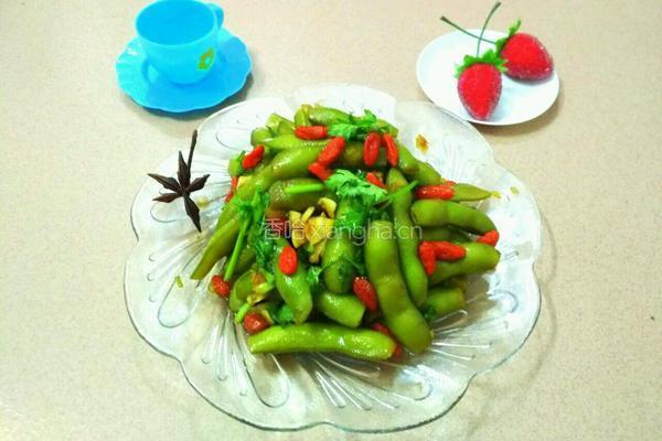 凉拌毛豆的做法图解5