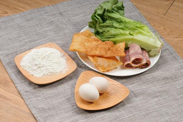 煎饼果子的做法图解1