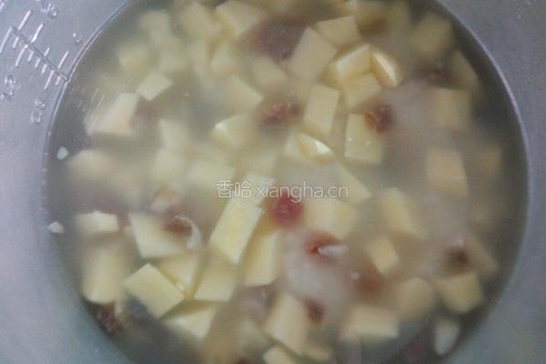腊肠土豆饭的做法图解4