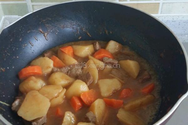 咖喱牛肉土豆的做法图解6