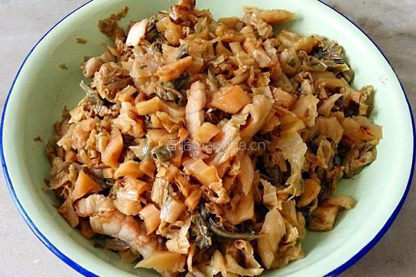 清炒梅菜干的做法图解7