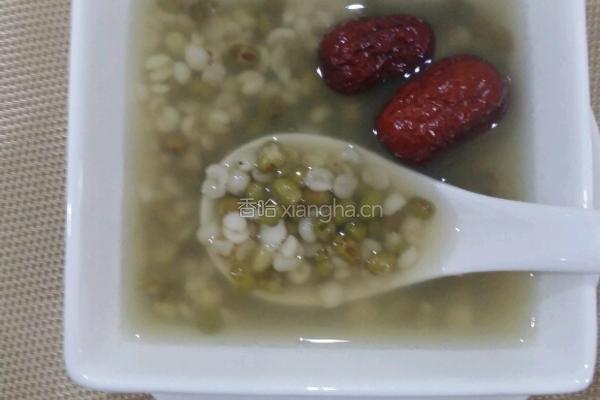 薏米绿豆红枣汤的做法图解4