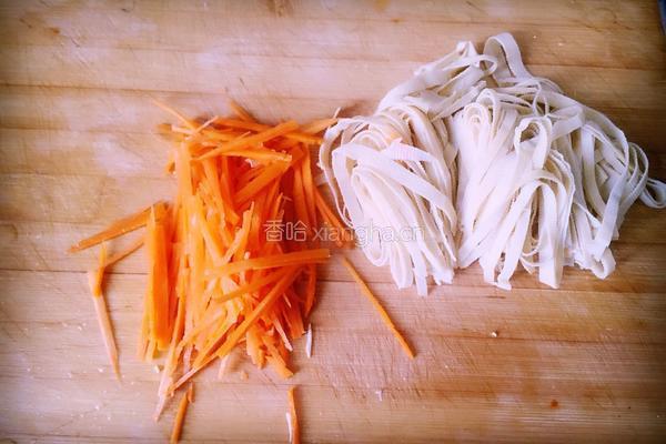 酸辣凉拌三丝的做法图解3