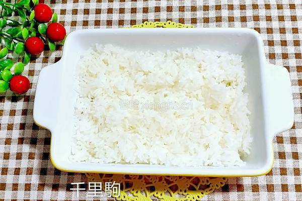 芝士焗猪排饭的做法图解5