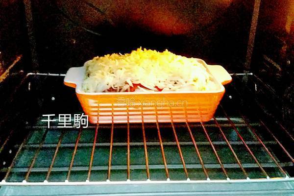芝士焗猪排饭的做法图解10