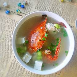 梭子蟹豆腐汤的做法[图]