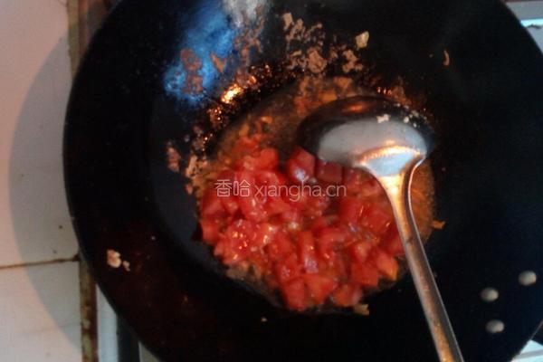 双菇西红柿烩豆腐的做法图解8