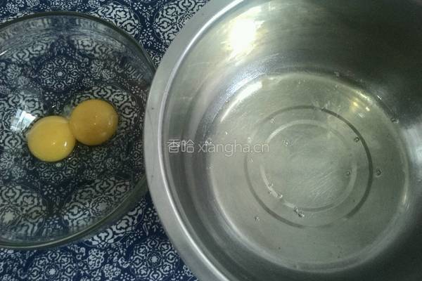 抹茶6寸戚风的做法图解1