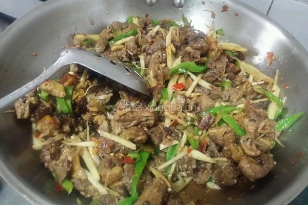 红烧鹅肉的做法图解10