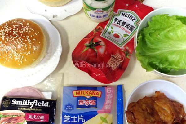 新奥尔良鸡腿堡的做法图解5