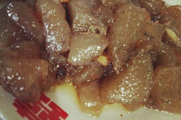 美味炒凉粉的做法图解4