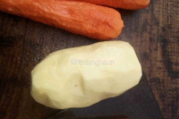 土豆火腿饼的做法图解1