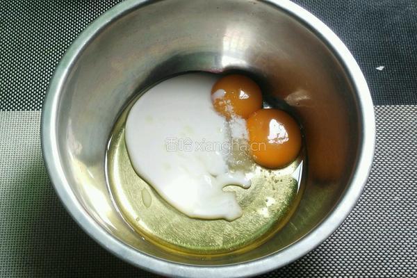 心心相印蛋糕的做法图解3