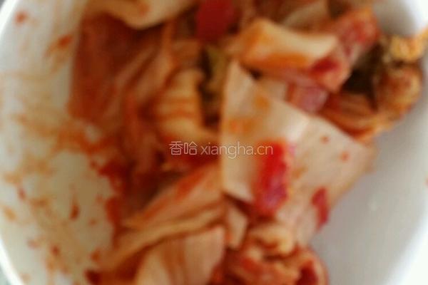 辣白菜炒土豆片的做法图解2