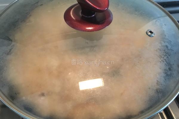 香草鲑鱼炖饭的做法图解8