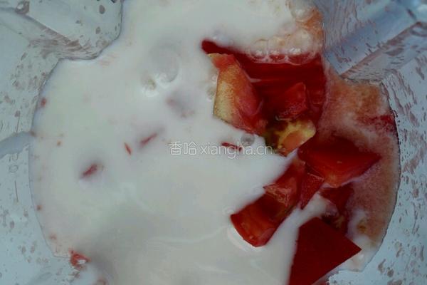 西红柿酸奶汁的做法图解3