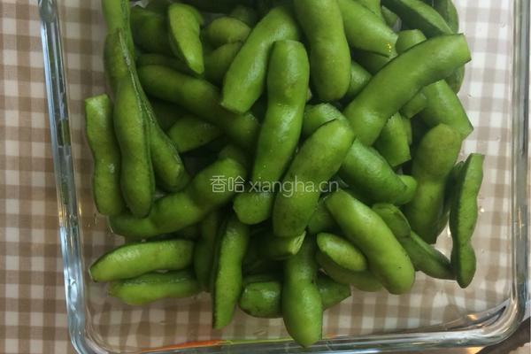 香卤毛豆的做法图解2
