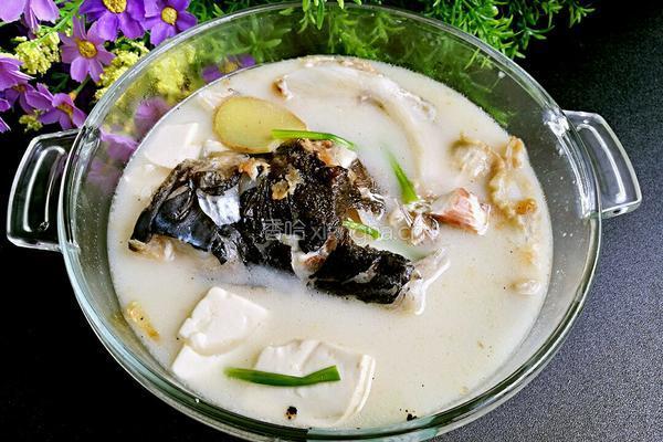 鱼头豆腐汤的做法图解7