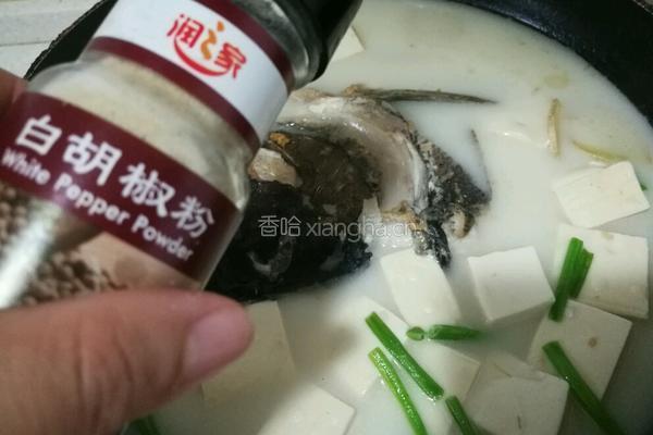 鱼头豆腐汤的做法图解6