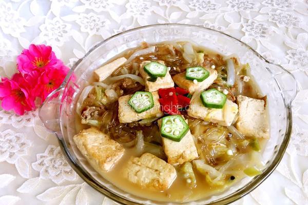 猪肉白菜炖豆腐的做法图解12