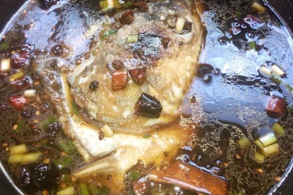 鱼头烧豆腐的做法图解11