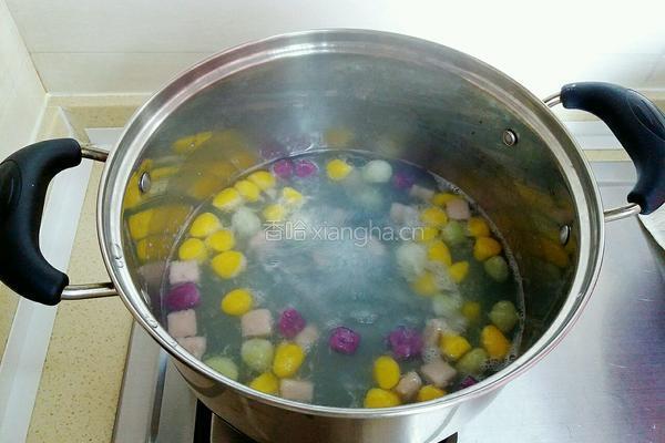 椰汁芋圆的做法图解10