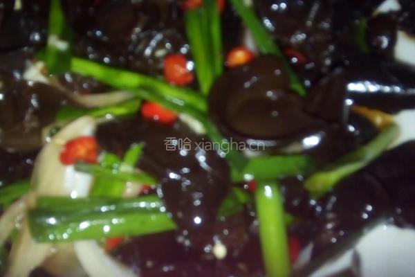 凉拌木耳菜的做法图解7